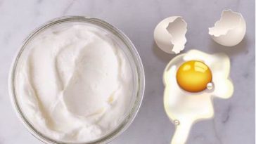 Egg and Curd Hair Mask For Dandruff And Healthy Hair