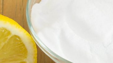 lemon baking soda mask for face