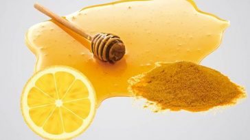 face mask with honey lemon and turmeric